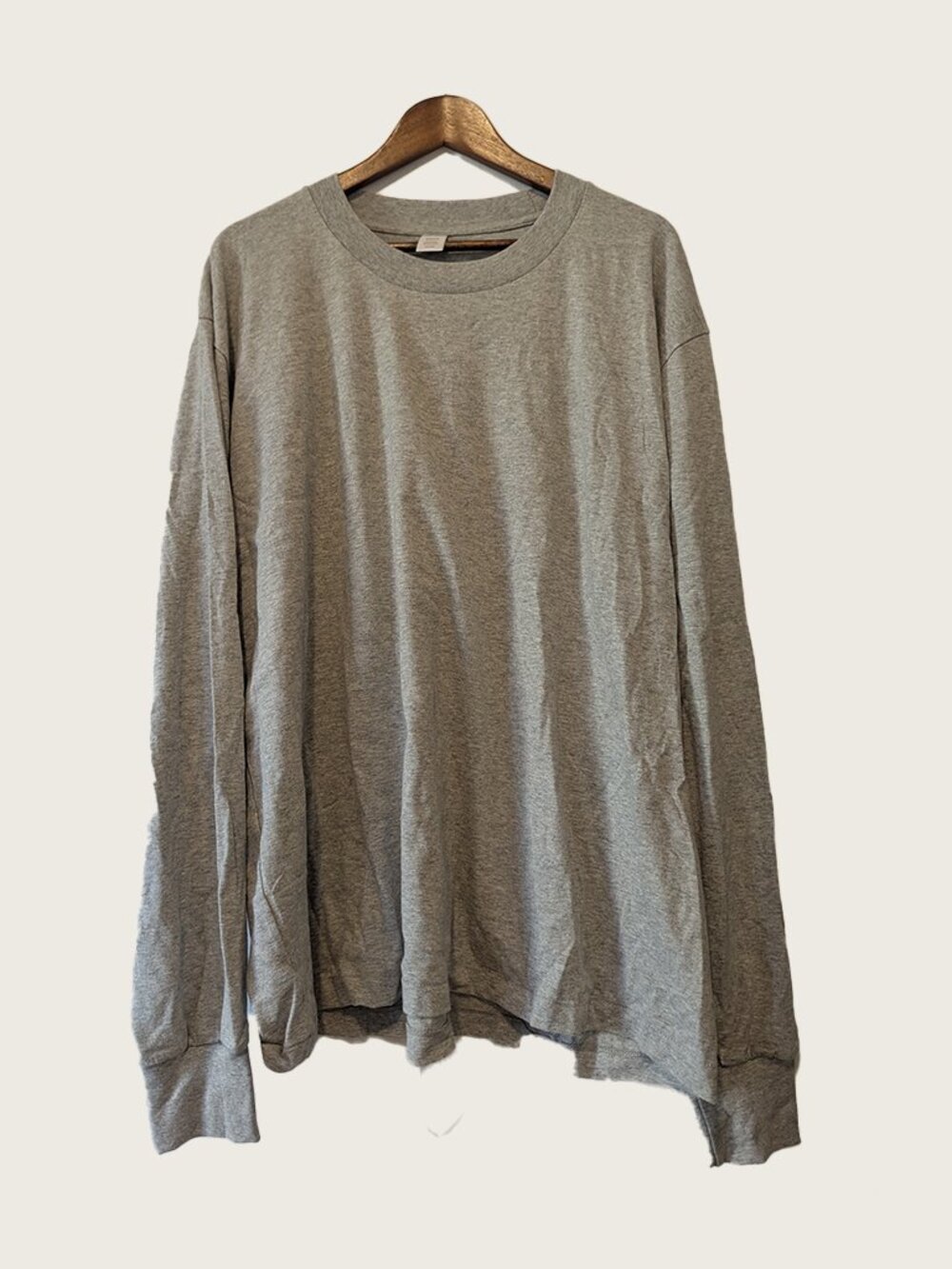 JJJJound - Grey crewneck t-shirt - Sz XXL